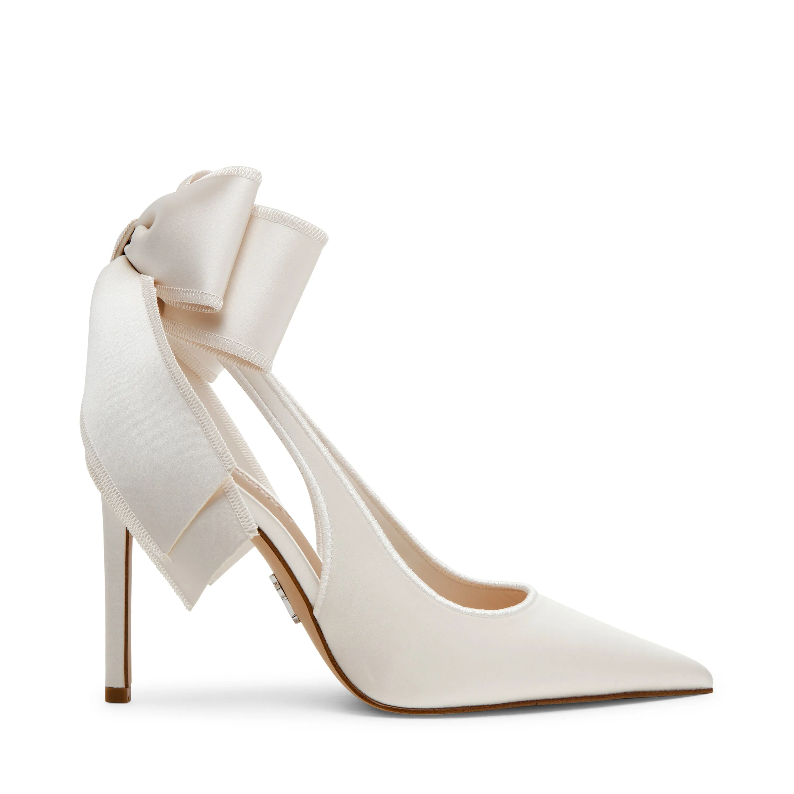 Teacup Pump IVORY SATIN Best Selling Casual Shoes