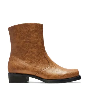 The Cavalry Men's Heeled Cowboy Boots - Brown Fade Puss In Boots Cast