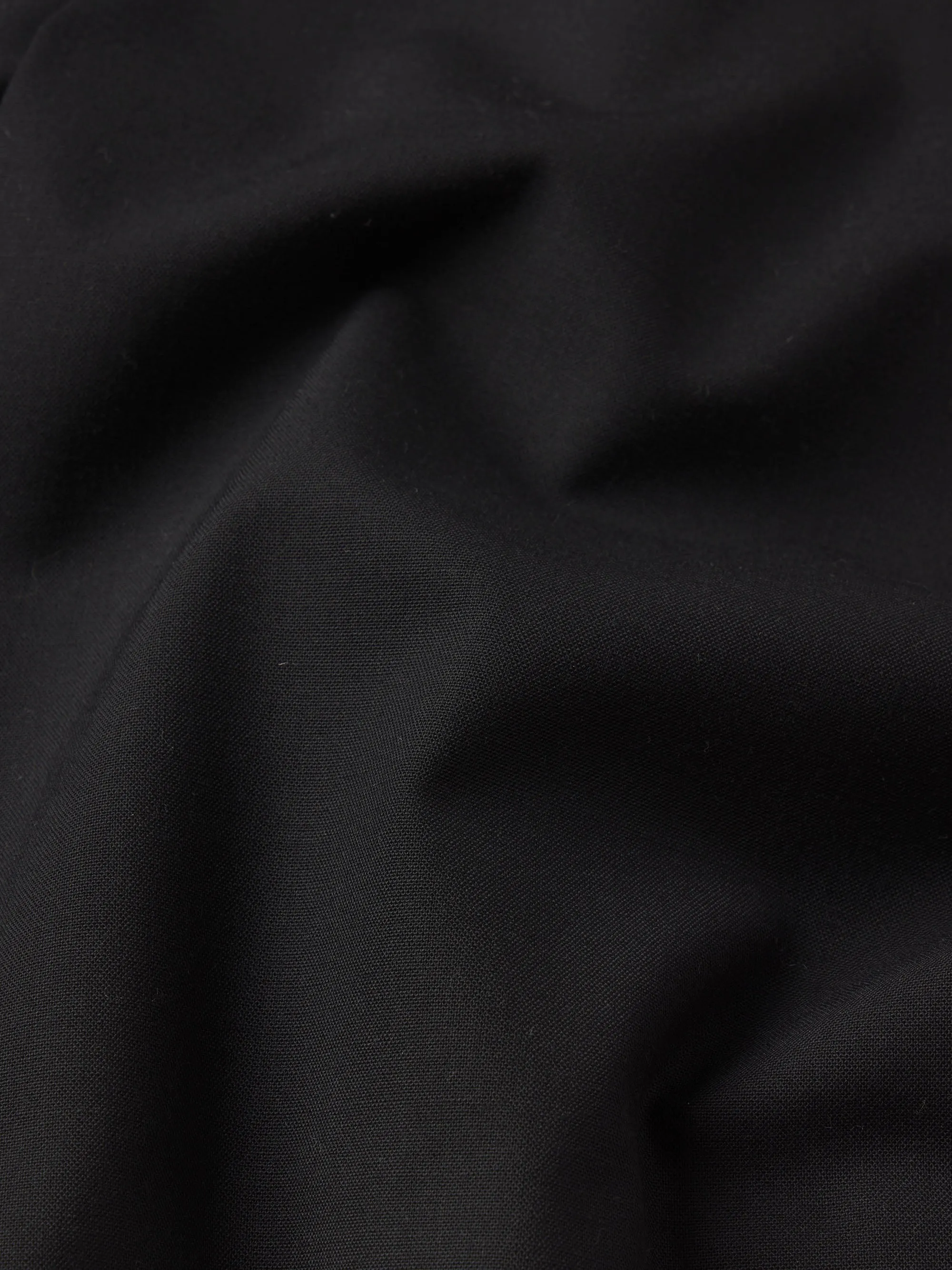 The Pleated Mini Skirt -- Black Wedge Work Boots