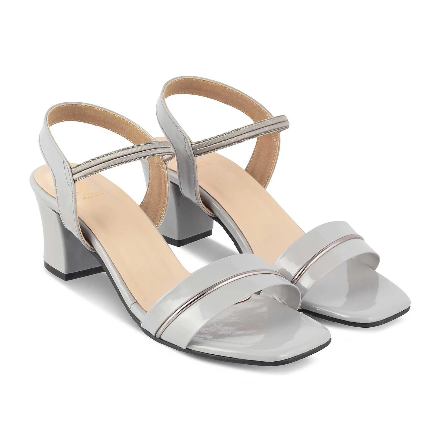 The Rachel Grey Women's Dress Block Heel Sandals Tresmode Sandals Tanning