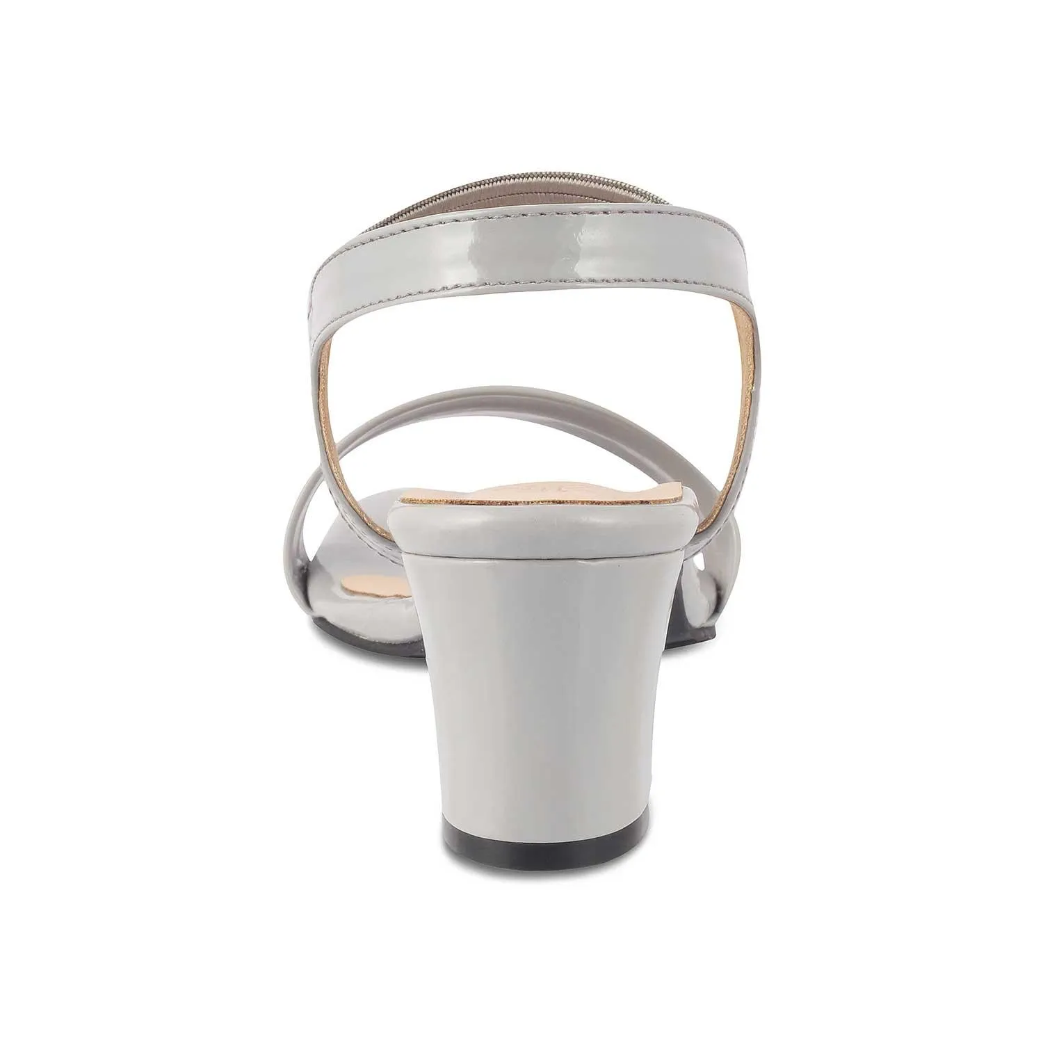 The Rachel Grey Women's Dress Block Heel Sandals Tresmode Christian Louboutin Sandals