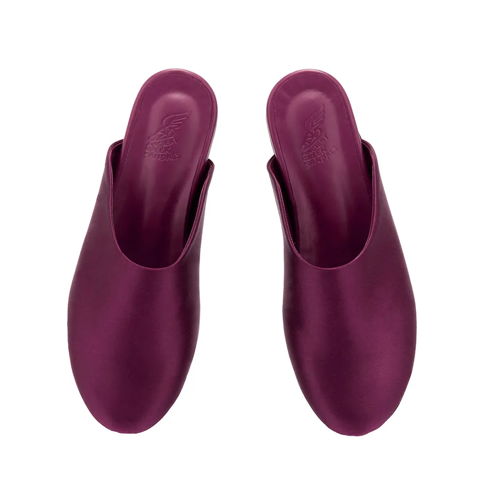 The Slipper Prune Designer Flat Sandals