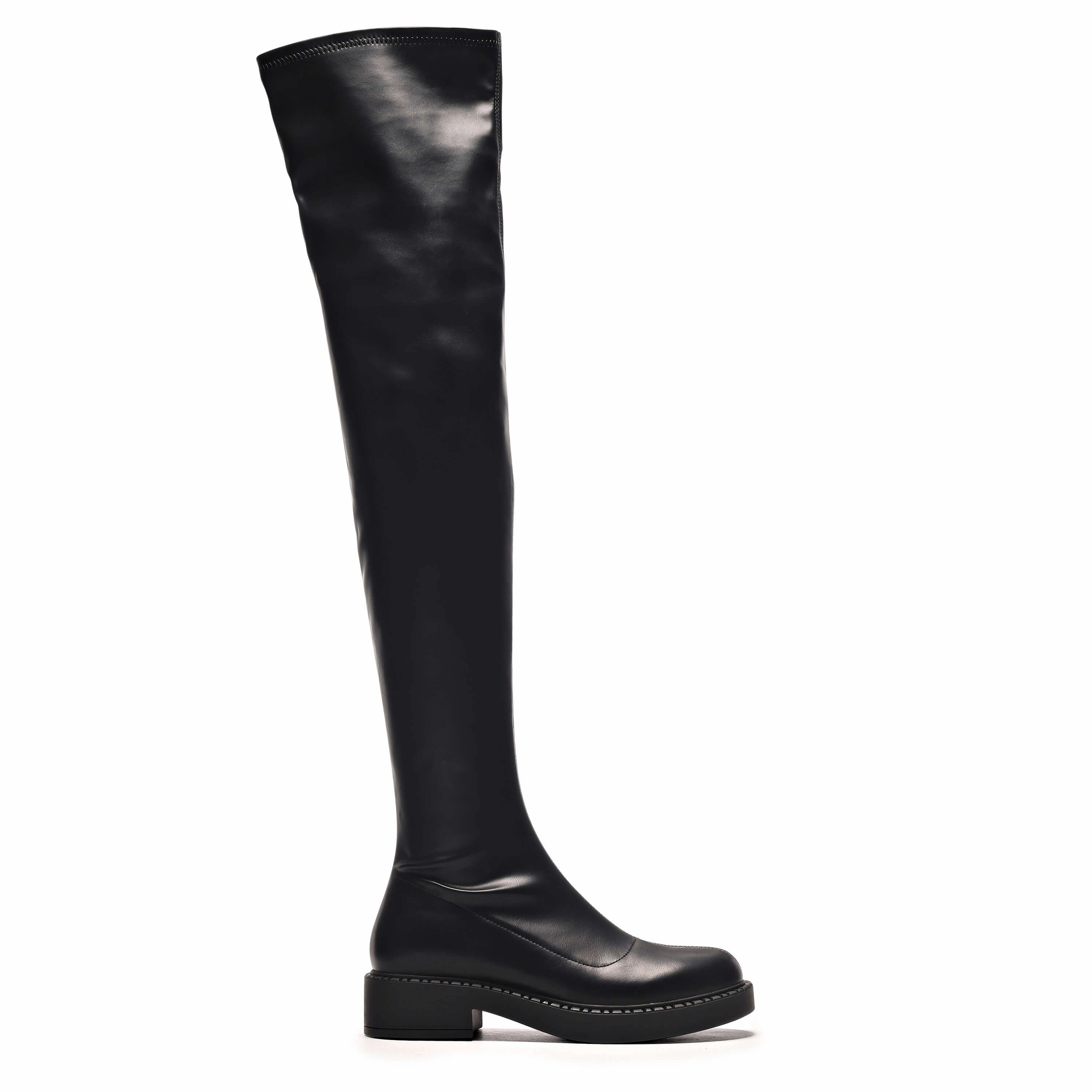 The Commander Plus Size Thigh High Boots Extended Calf Boots