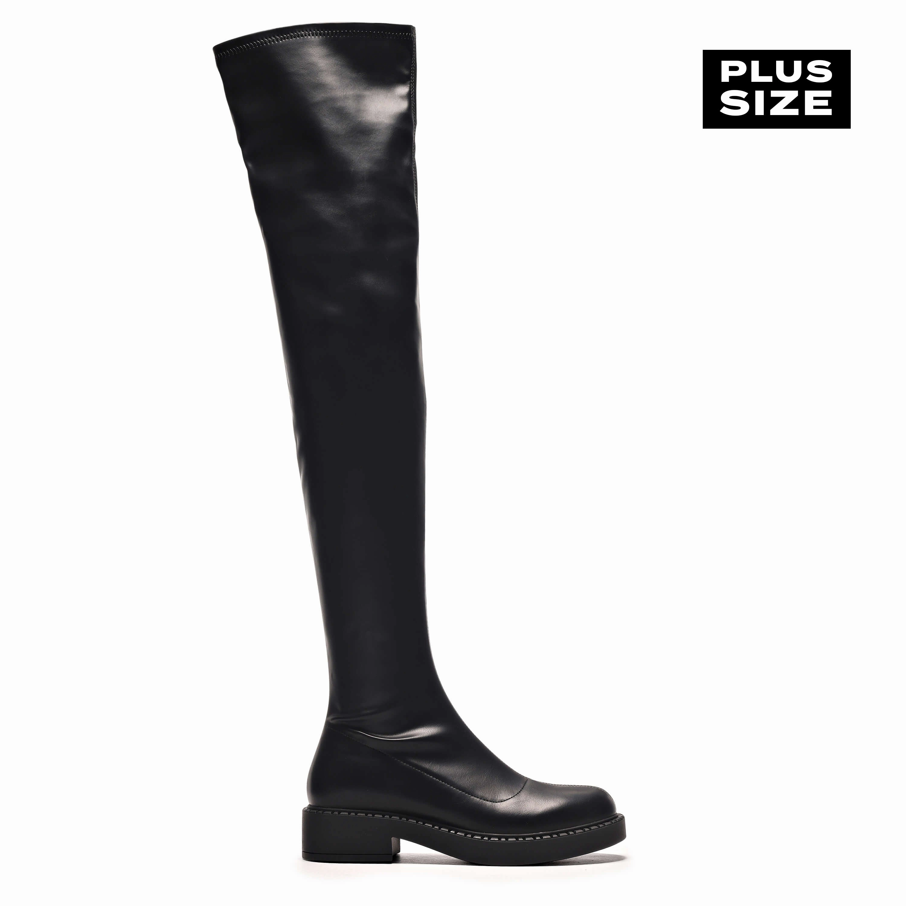 The Commander Plus Size Thigh High Boots Thigh High Cowgirl Boots