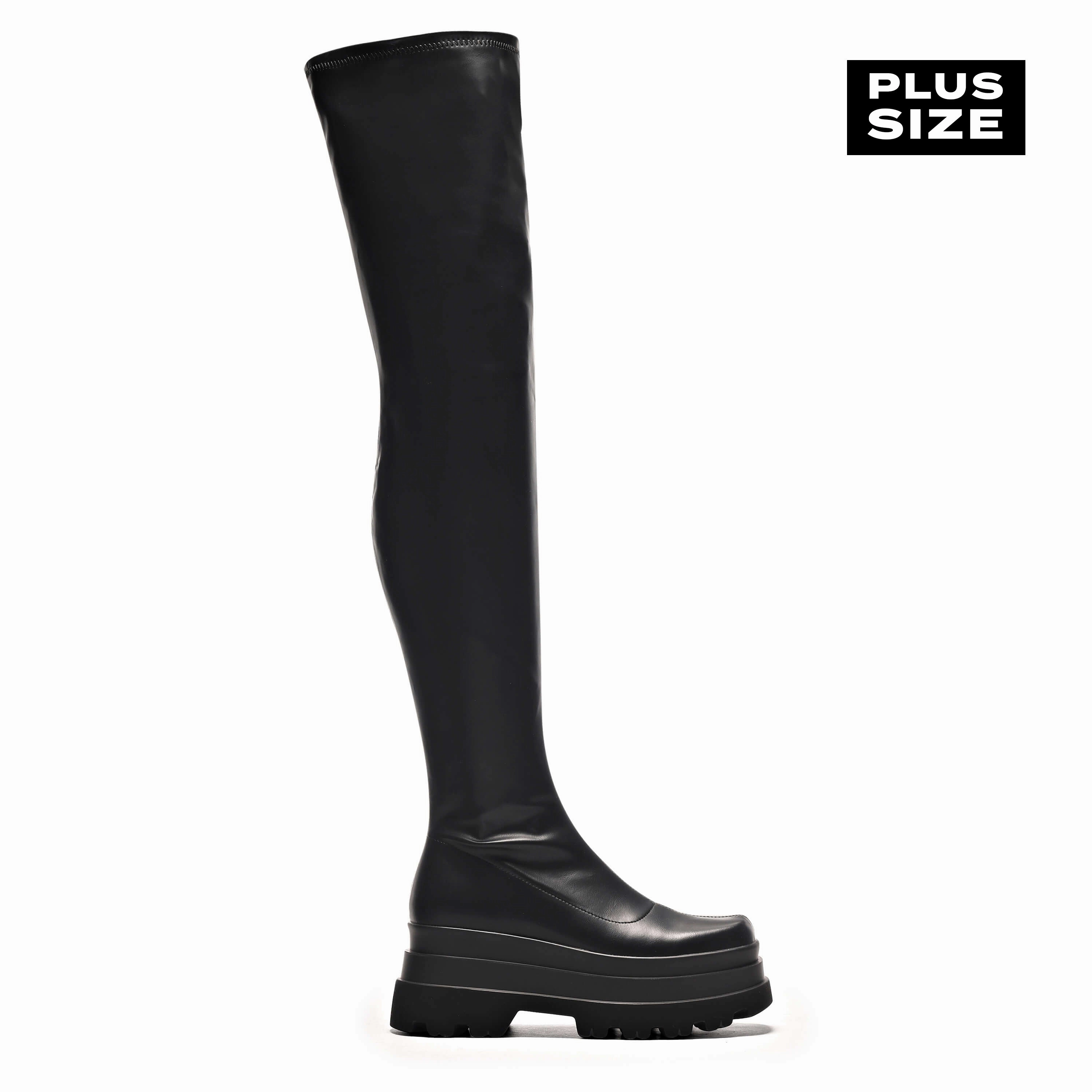 Snowshoeing Boots The Elevation Plus Size Thigh High Boots