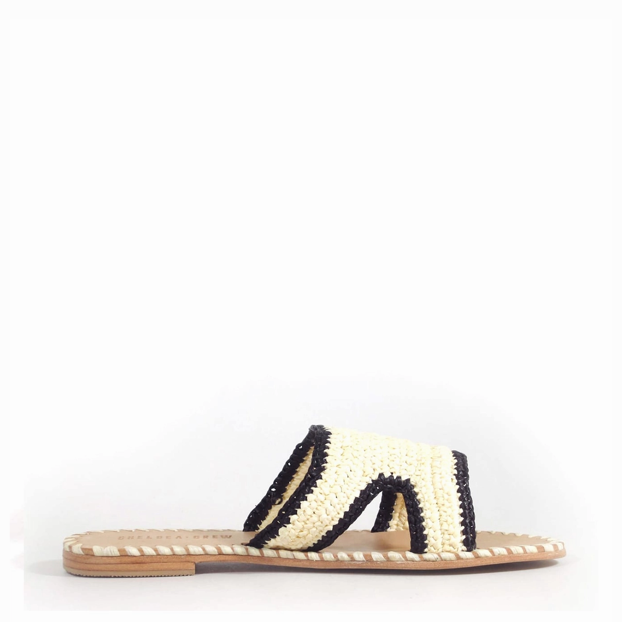 Sandals Heeled Theo Woven Slides