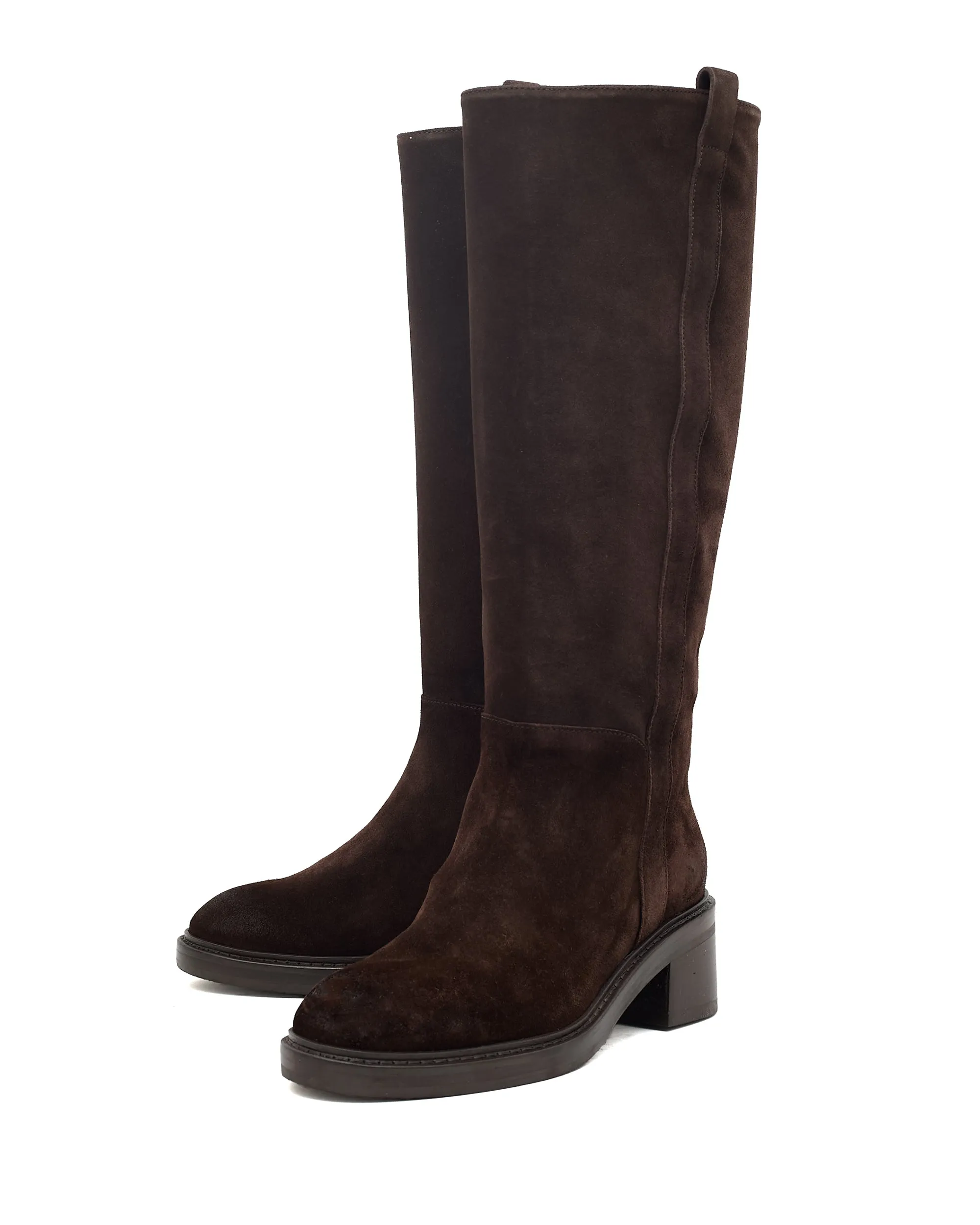 Theresa Corvino Peach Real Snakeskin Boots