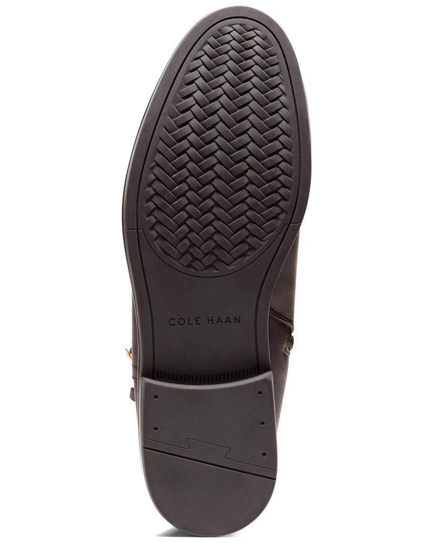 Cole Haan Celestina Leather Riding Boot Outfit Cowboy Boots