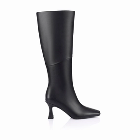 Brown Boots Ultra Knee High Boots - Black