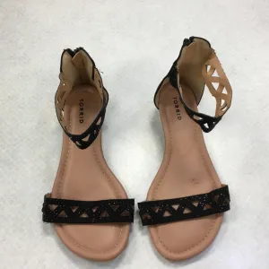 Shoes Flats By Torrid In Black, Size: 8.5 Mules Shoes Flats