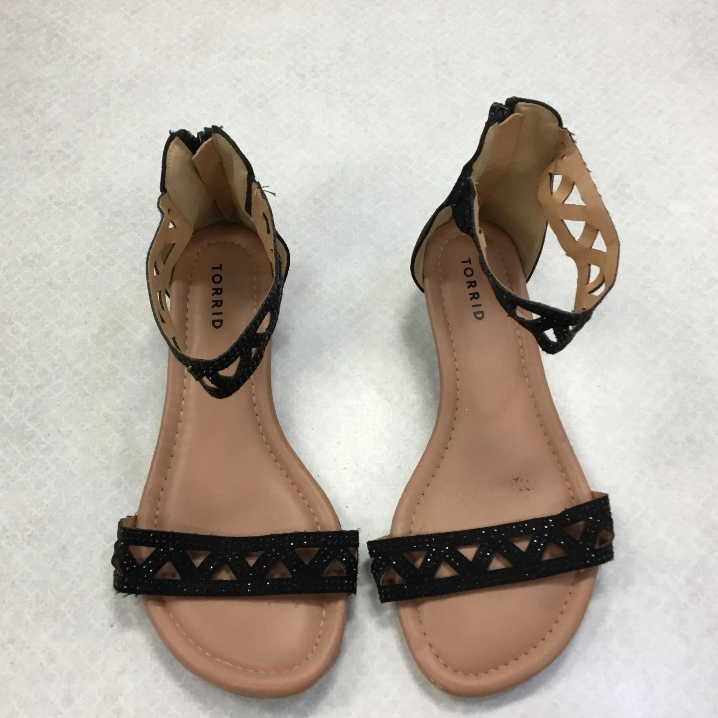 Flat Trigger Shoe Glock Shoes Flats By Torrid In Black, Size: 8.5