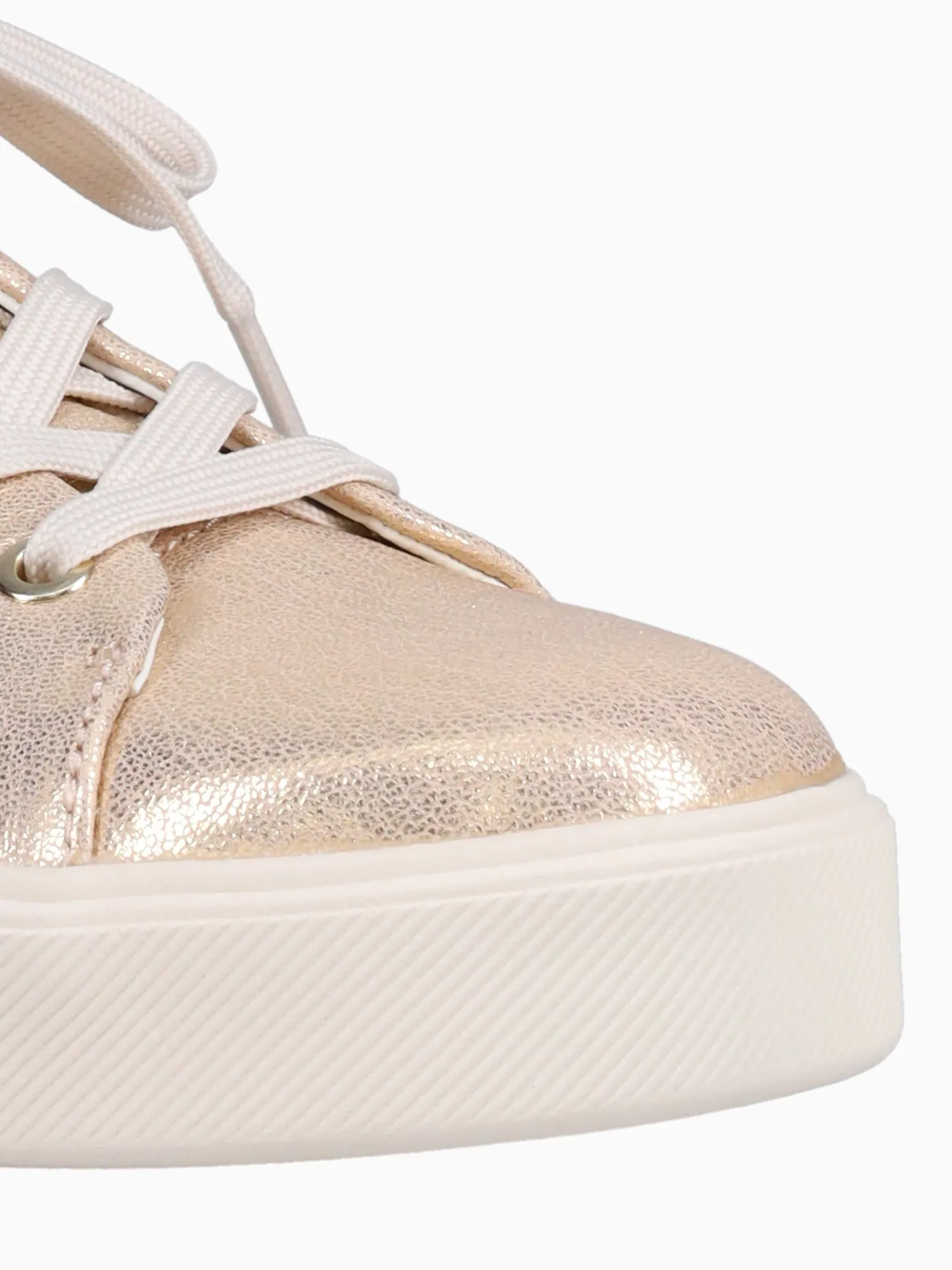 West Coast Casual Shoes Morrison 2.0 Gold White leather
