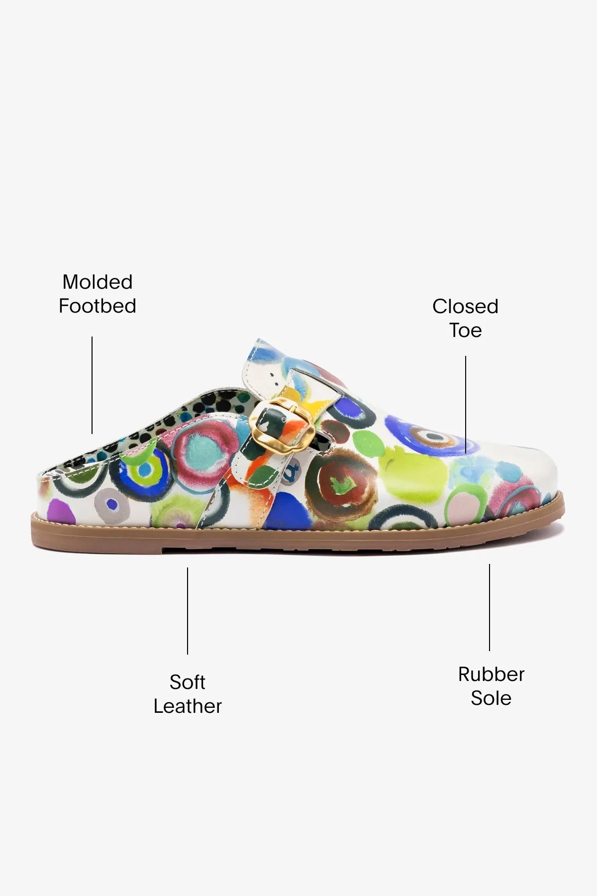 Lifestyle Casual Shoes Larroud x Libertine Milan Clog In JH Gouache