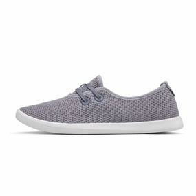 Comfortable Casual Leather Allbirds Tree Skippers - LIMITED EDITION: Concrete (White Sole)