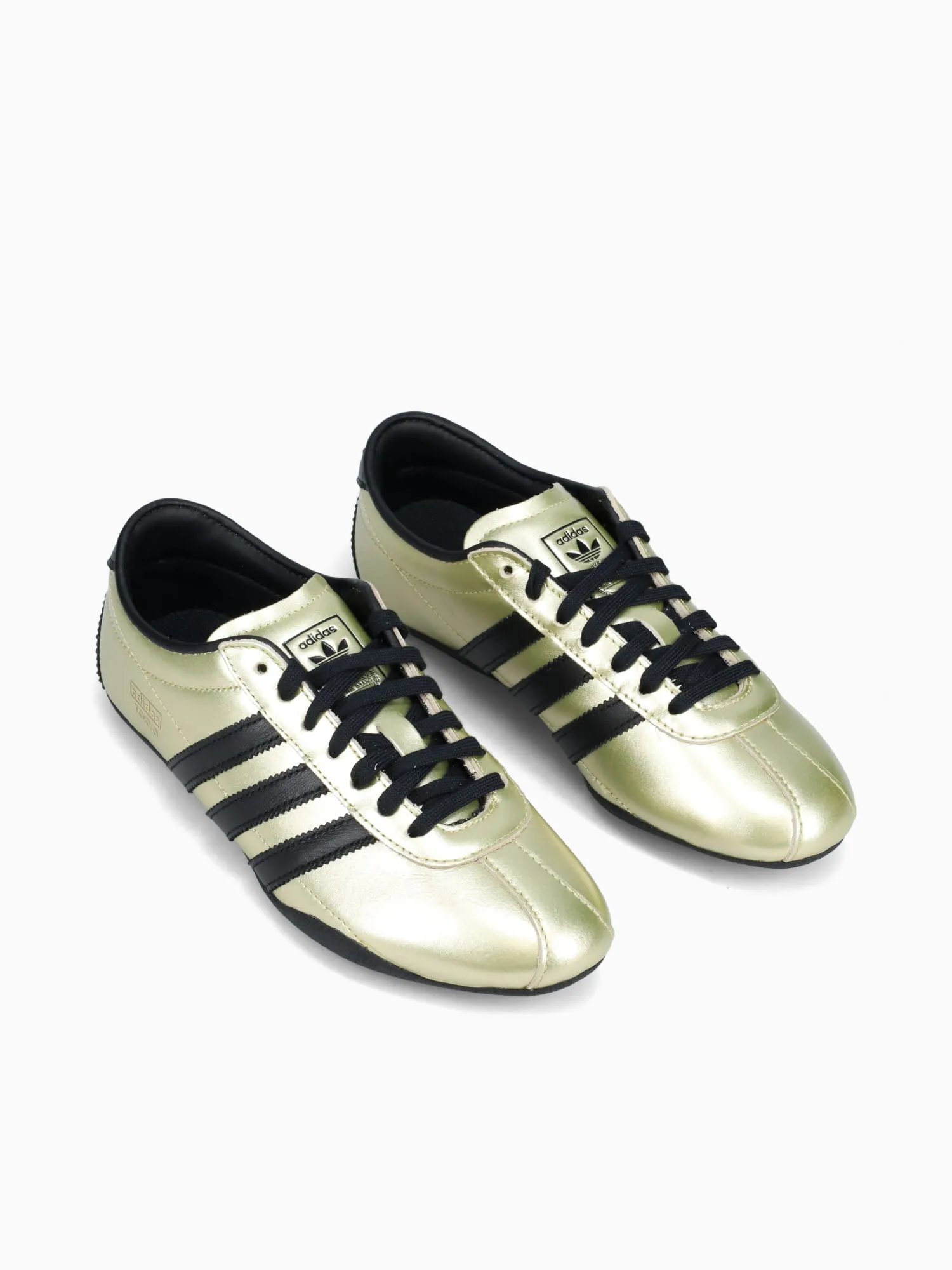 Tokyo W Gold Black leather Casual Shoes Pinterest