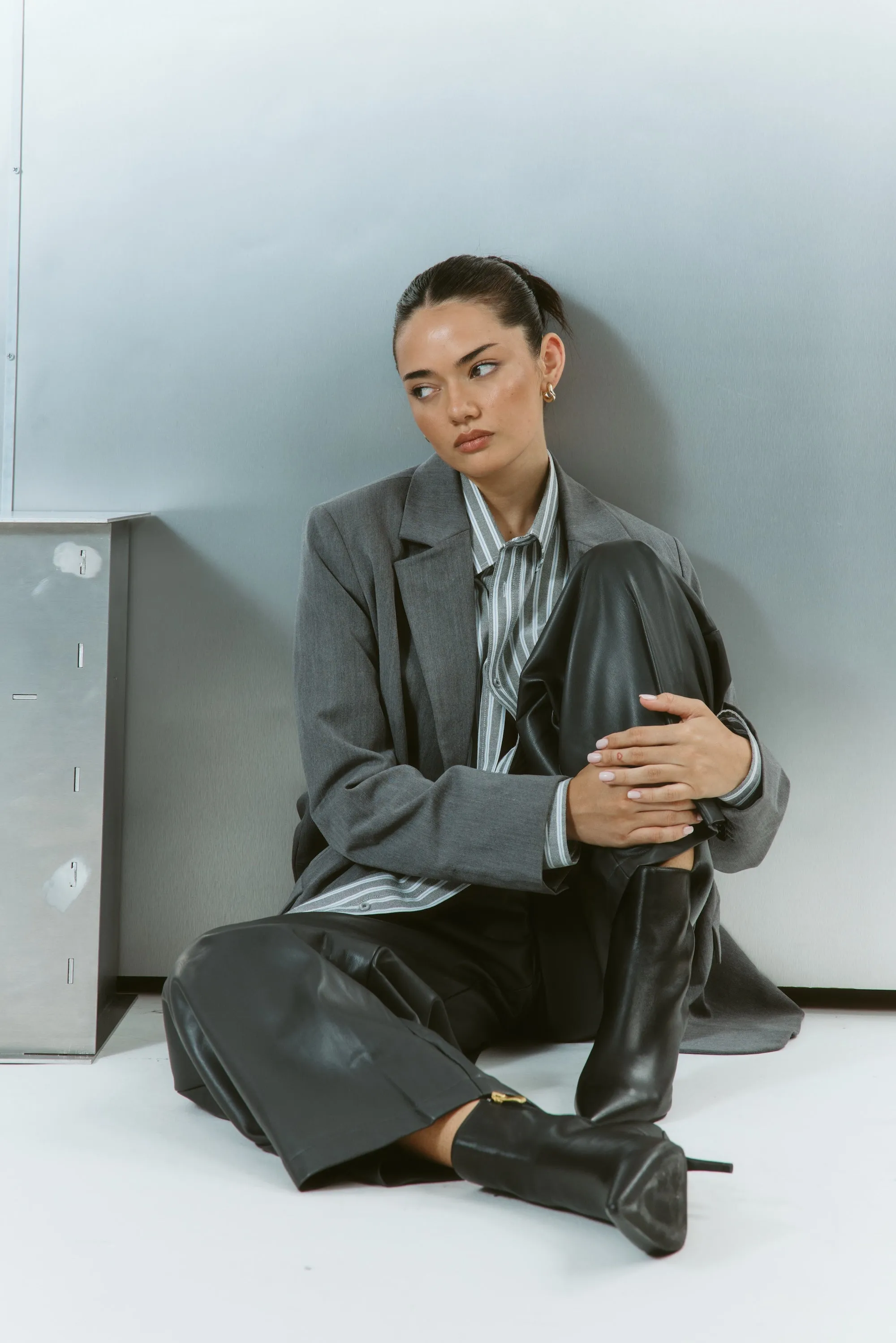 Mantarraya Boots Yosha  Ankle Boots - Black Leather