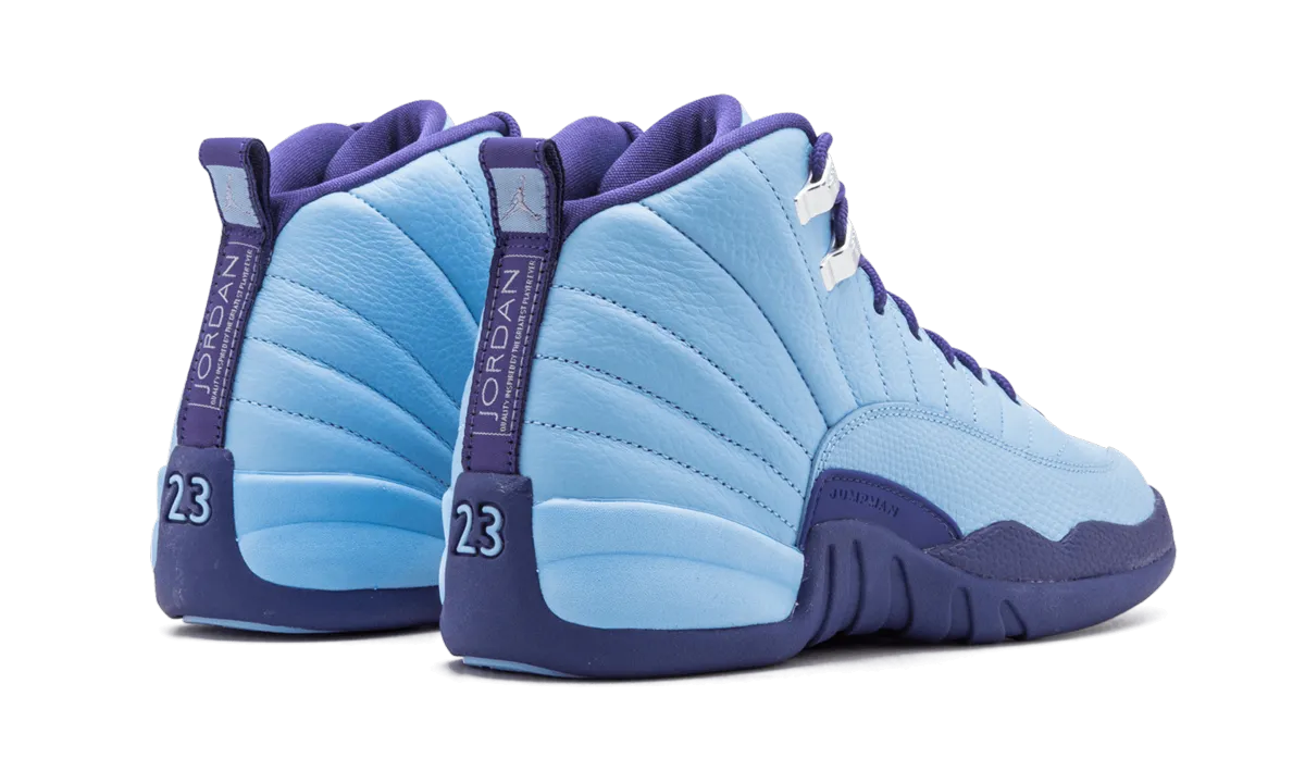 Air Jordan 12 Retro GS "Purple Dust" Hiking Sneakers