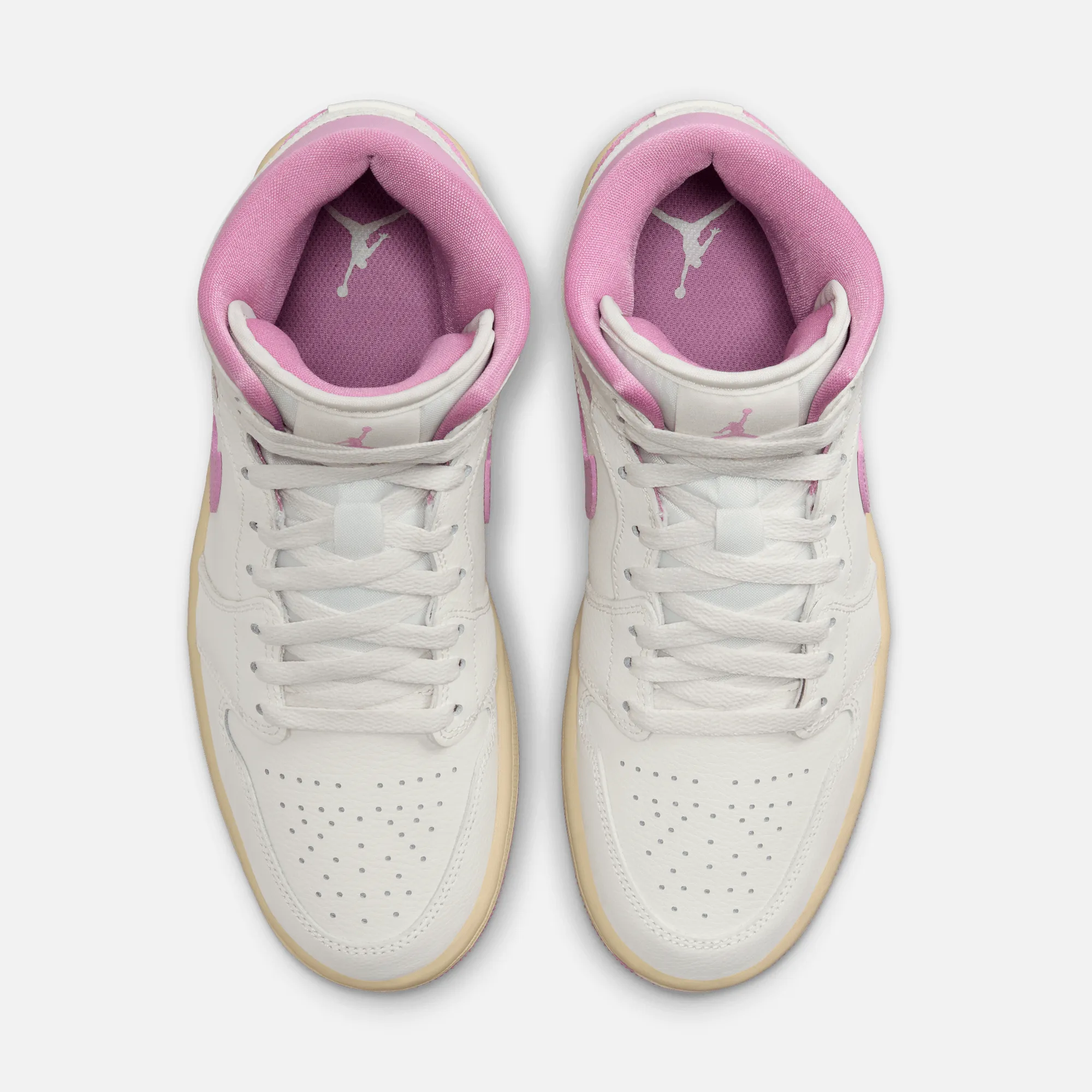 Sneakers Luxus Air Jordan Women's 1 Mid Strawberries & Cream