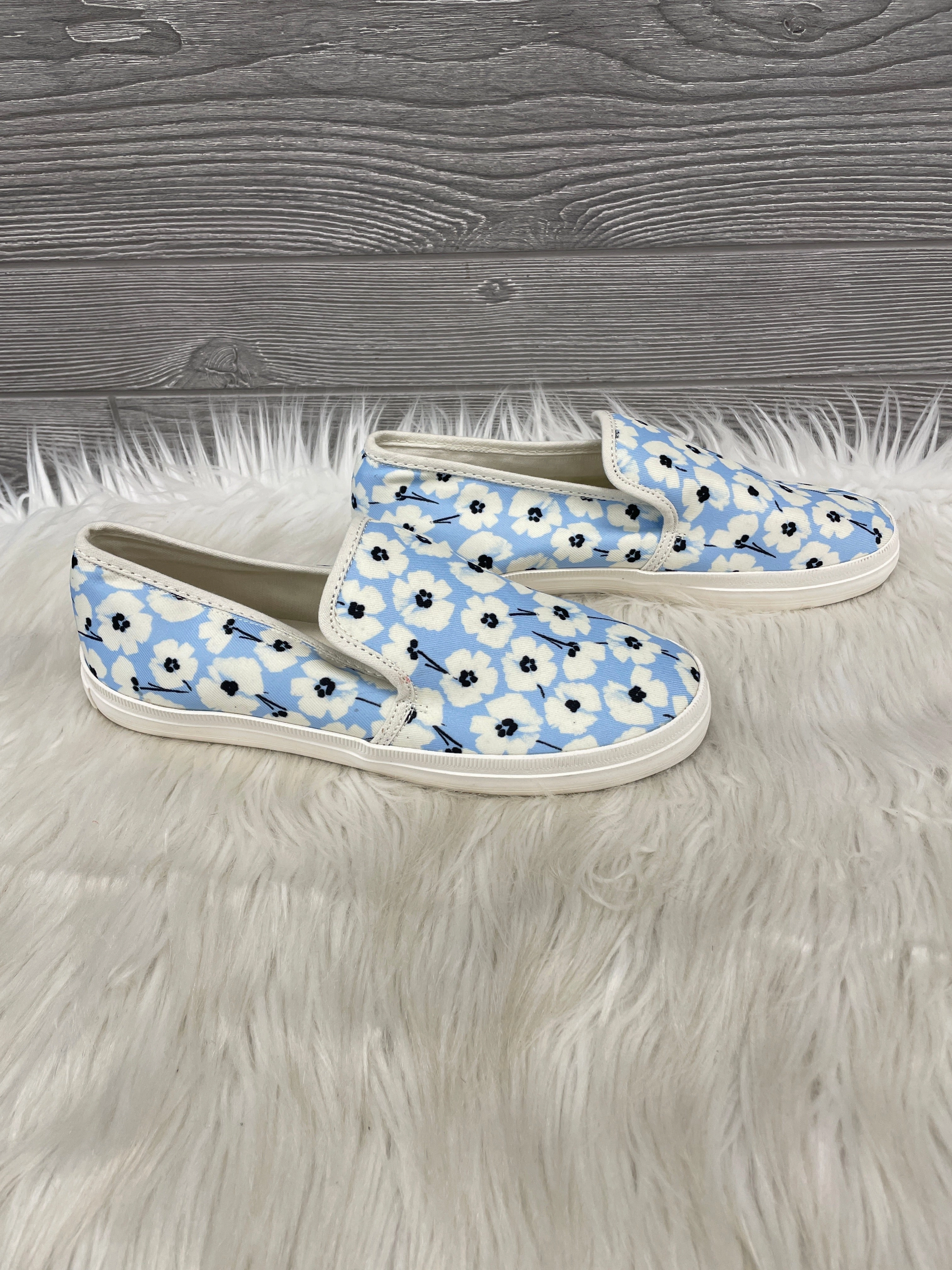 Lace Flat Shoes Shoes Flats By Lands End In Blue, Size: 8