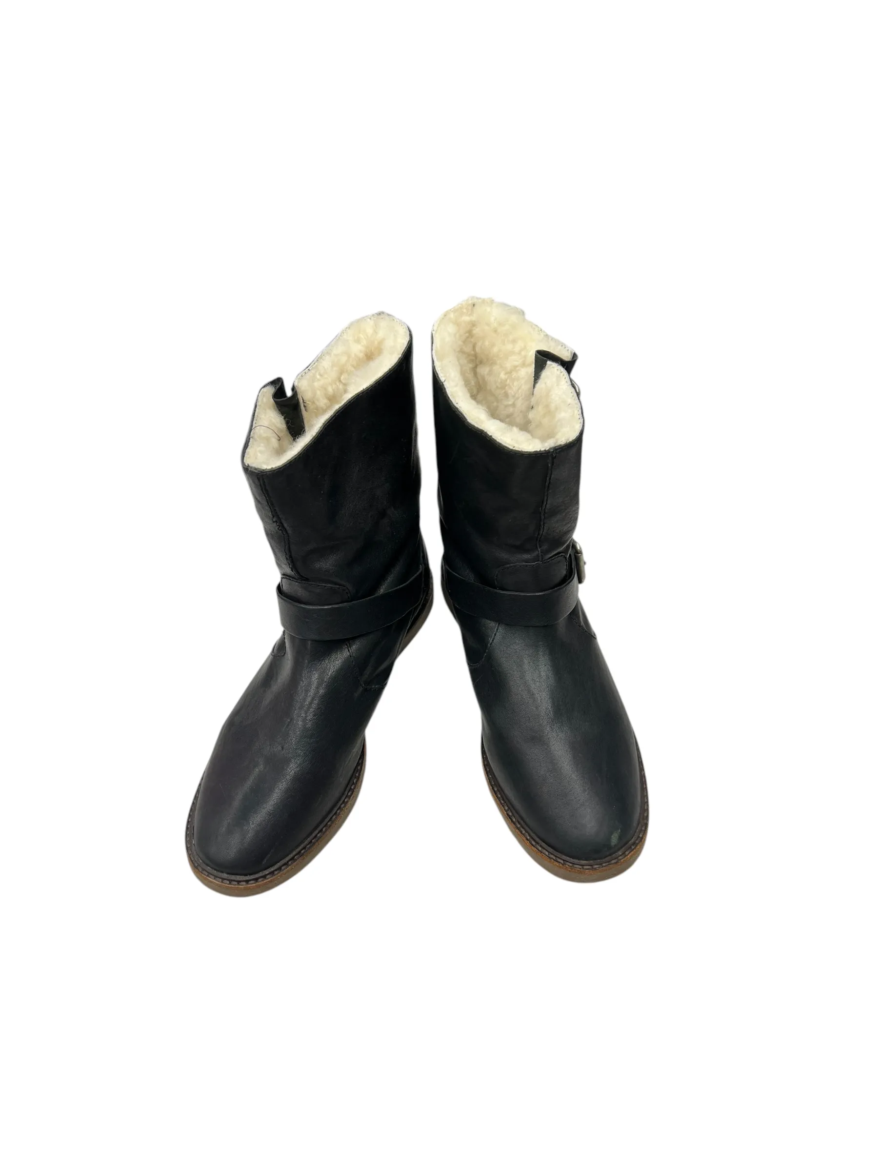 Boots Steve Madden Boots Ankle Flats By Madewell In Black, Size: 11