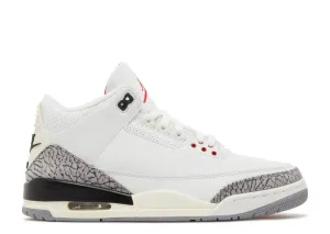 Ocr Sneakers Air Jordan 3 White Cement Reimagined