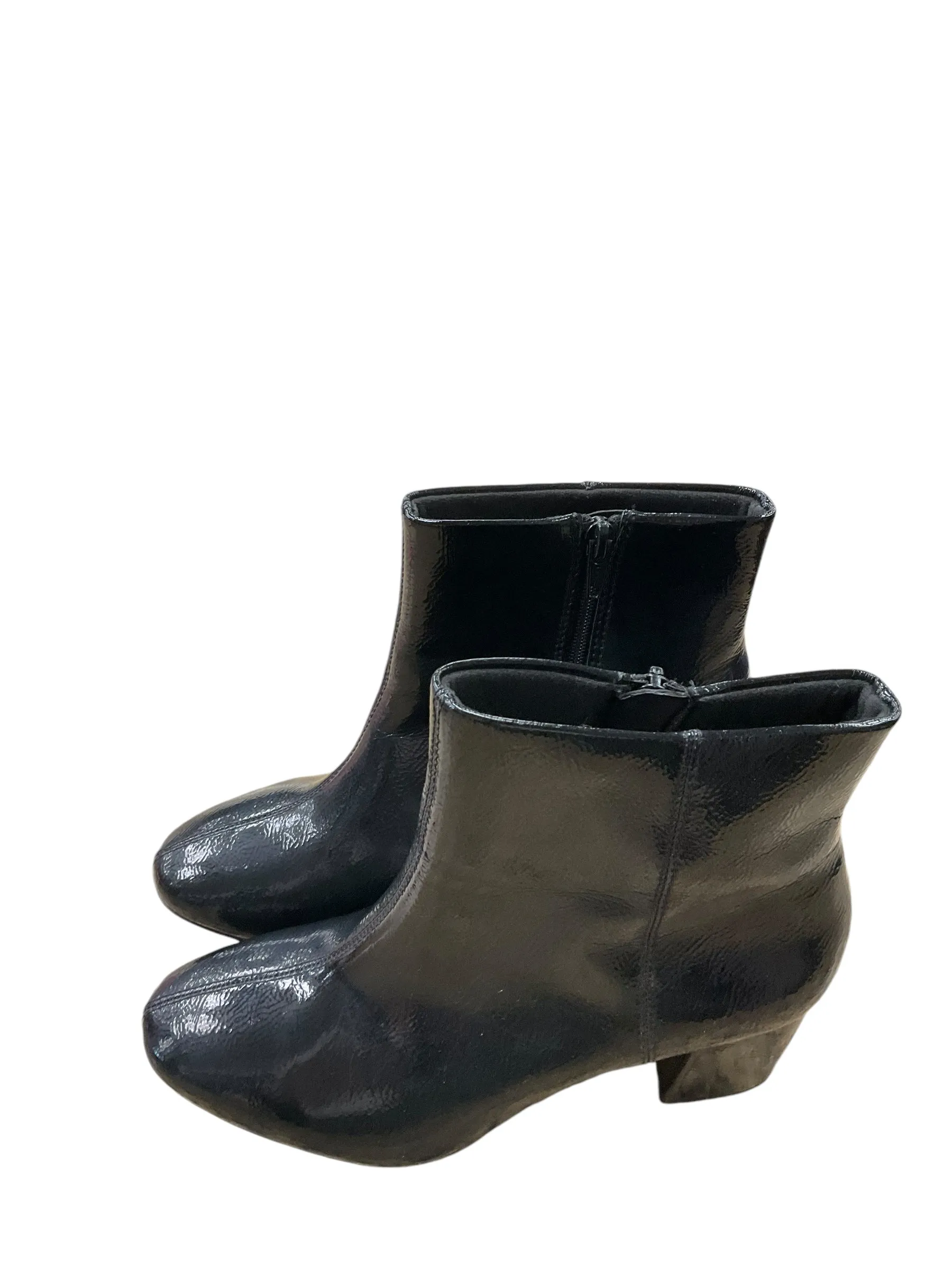 Boots Ankle Heels By Clarks In Black, Size: 7.5 Over The Knee Platform Boots