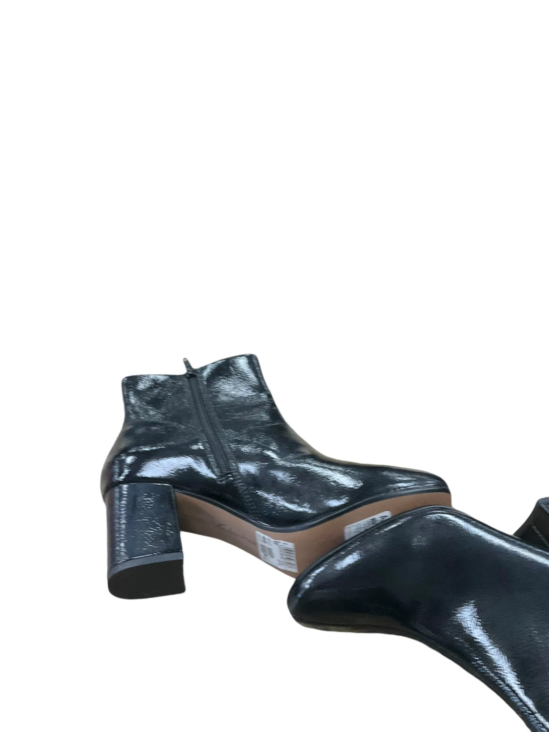 Skinhead Boots Boots Ankle Heels By Clarks In Black, Size: 7.5