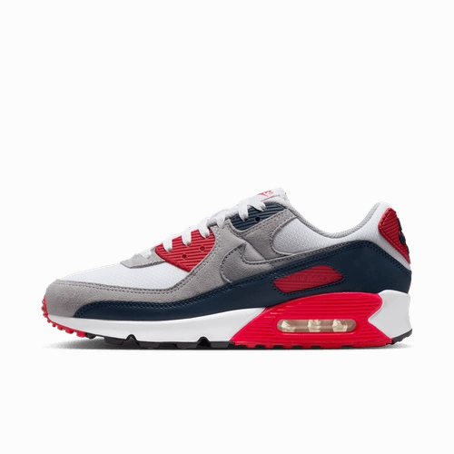 Nike Fitness Shoes Nike "Air Max 90" M - White / Cool Grey / University Red