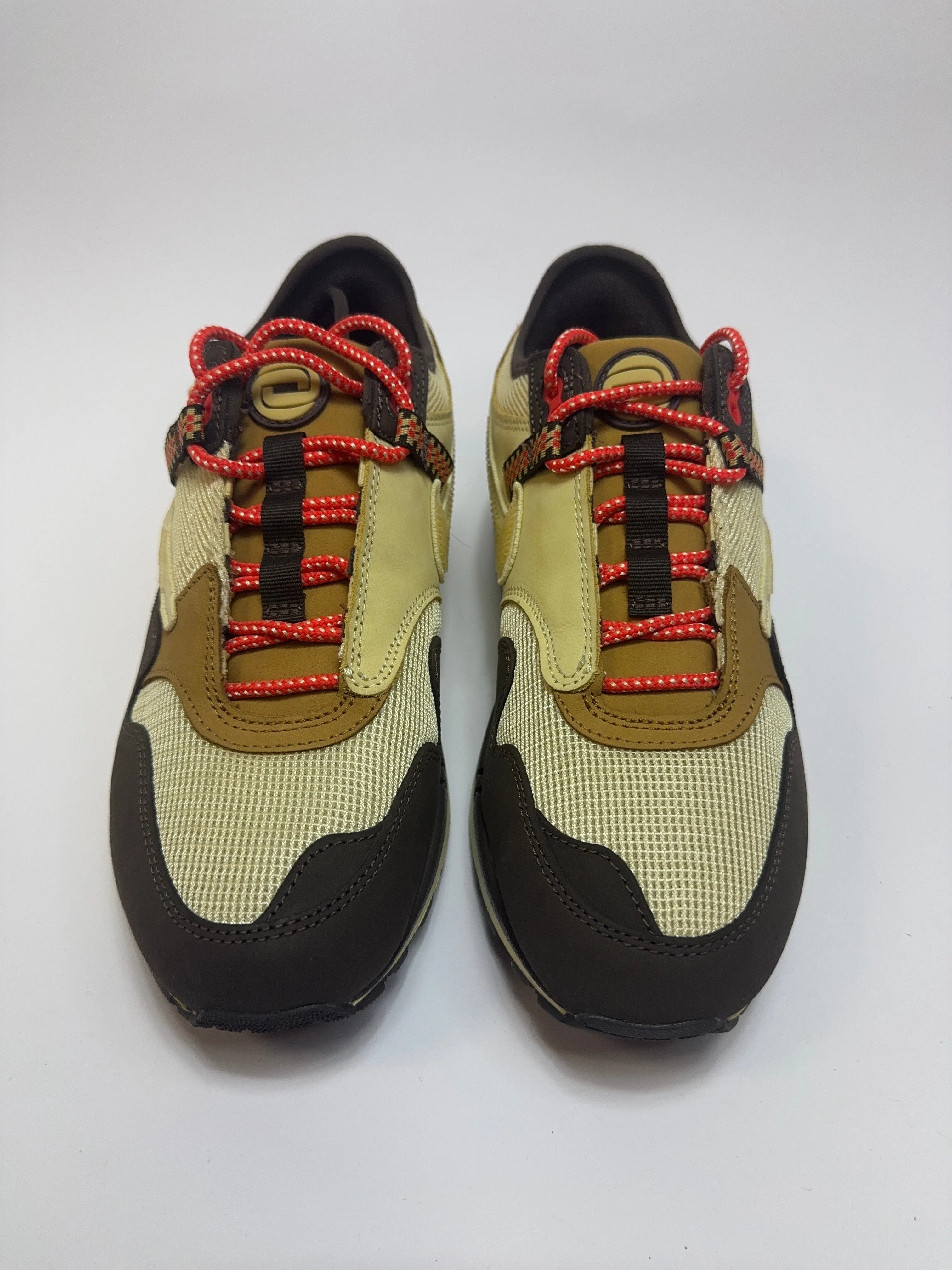 Travis Scott x Nike Air Max 1 Cactus Jack "Baroque Brown" Nike Basketball Shoes With Arch Support