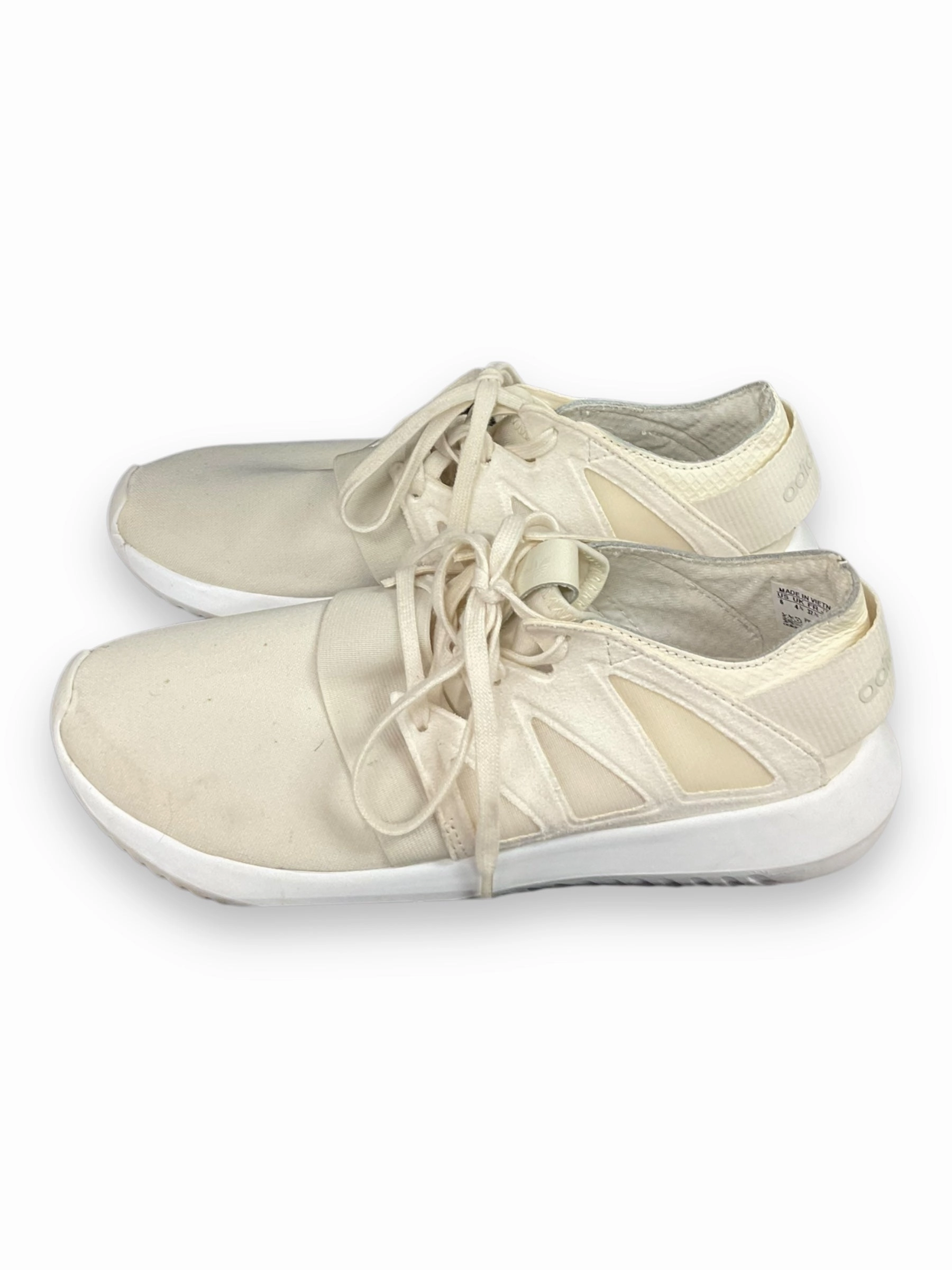 Wearing Wrestling Shoes Casually Shoes Sneakers By Adidas In Ivory, Size: 6