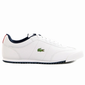 Lacoste Romeau FRX Fashion Shoes - White - Mens Air Max 90 Jewel Swoosh Casual Shoes