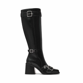 Z-Town Boot BLACK Fall Boots Knee High