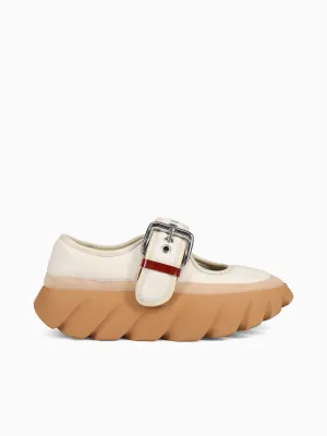 Giorgio Armani Casual Shoes Tura Maya Ivory Leather