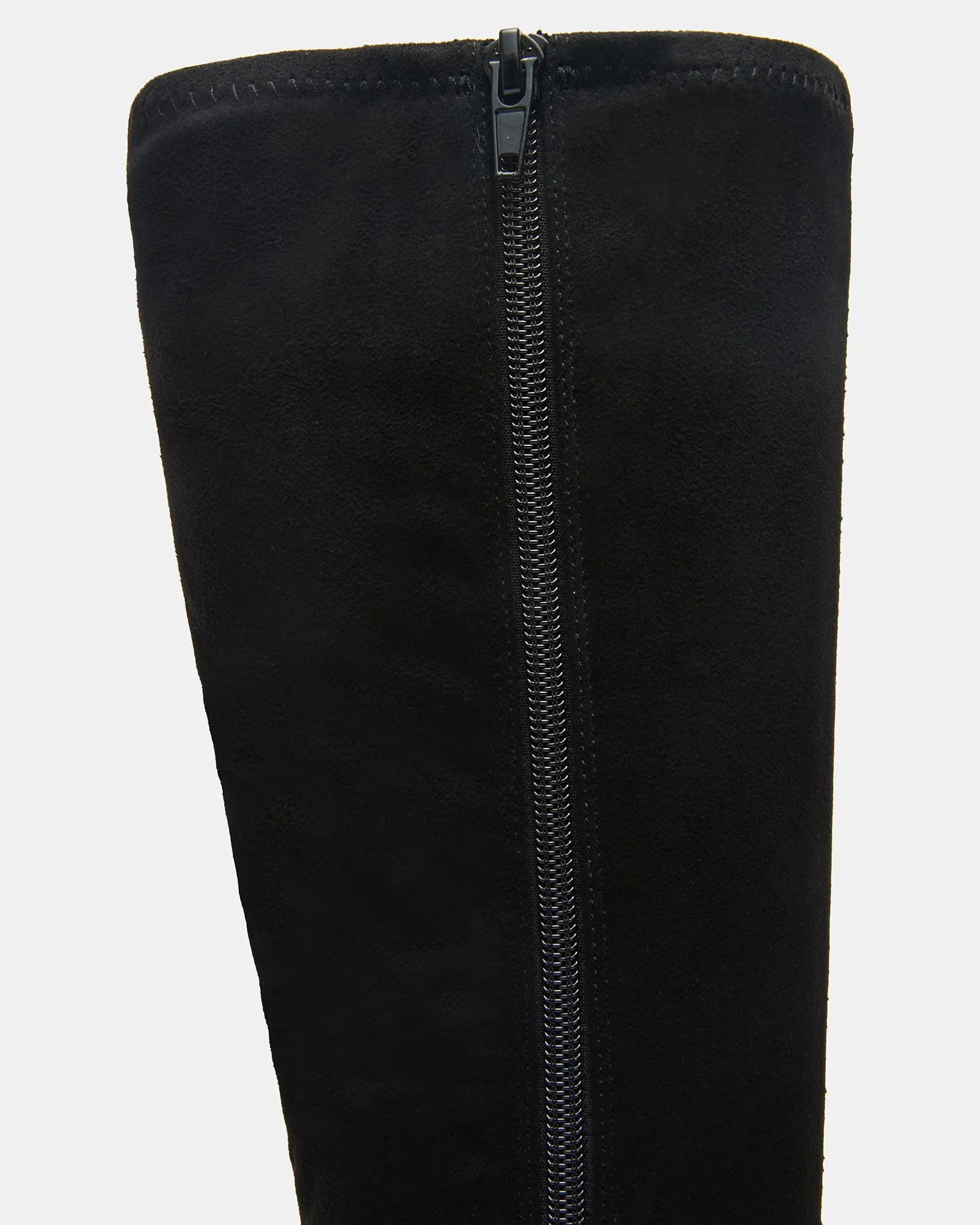 Over The Knee Leather Boots TWAIN BLACK