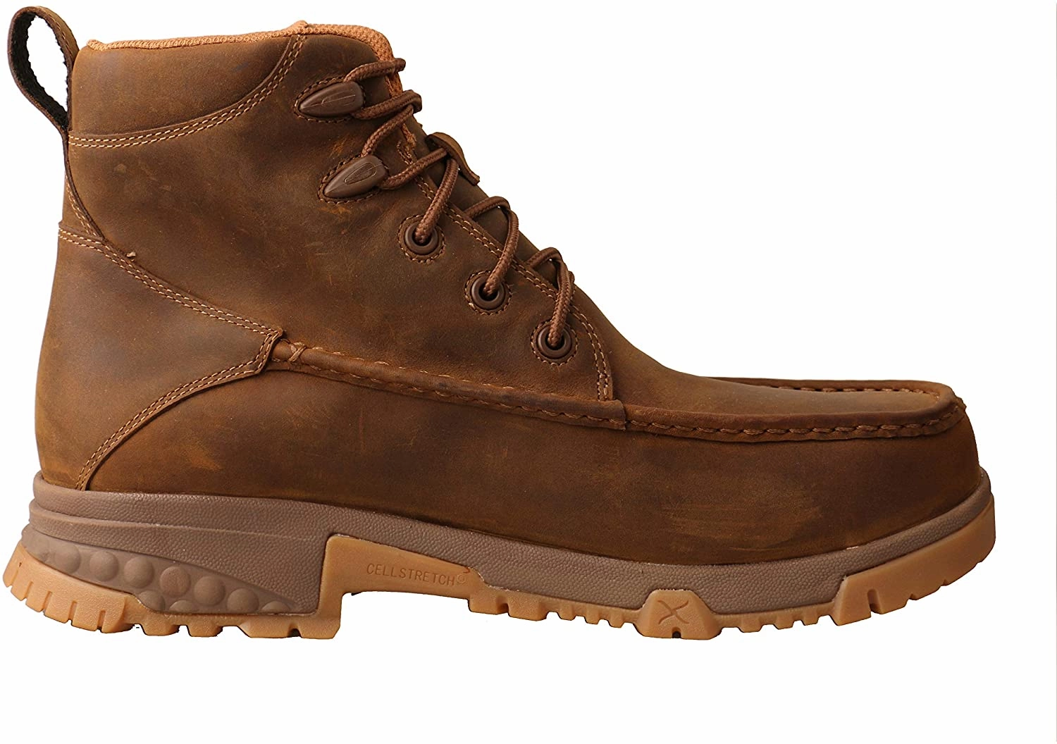 Twisted X Men's 6" Work Boot with CellStretch comfort technology Paw Boots
