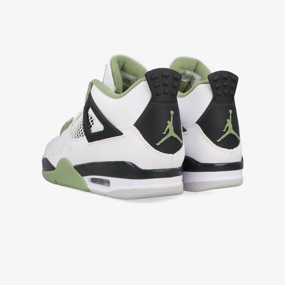 NIKE WMNS AIR JORDAN 4 RETRO -SEAFOAM- Wide Feet Sneakers