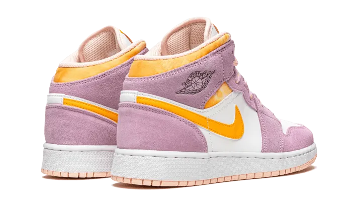 Air Jordan 1 Mid Arctic Pink Best Work Sneakers