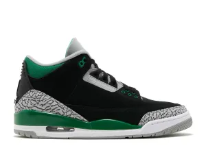 Red Bull Sneakers Air Jordan 3 Retro "Pine Green" (Myrtle Beach Location)