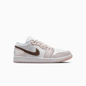 Women's Air Jordan 1 Low "Light Soft Pink" Rain Sneakers