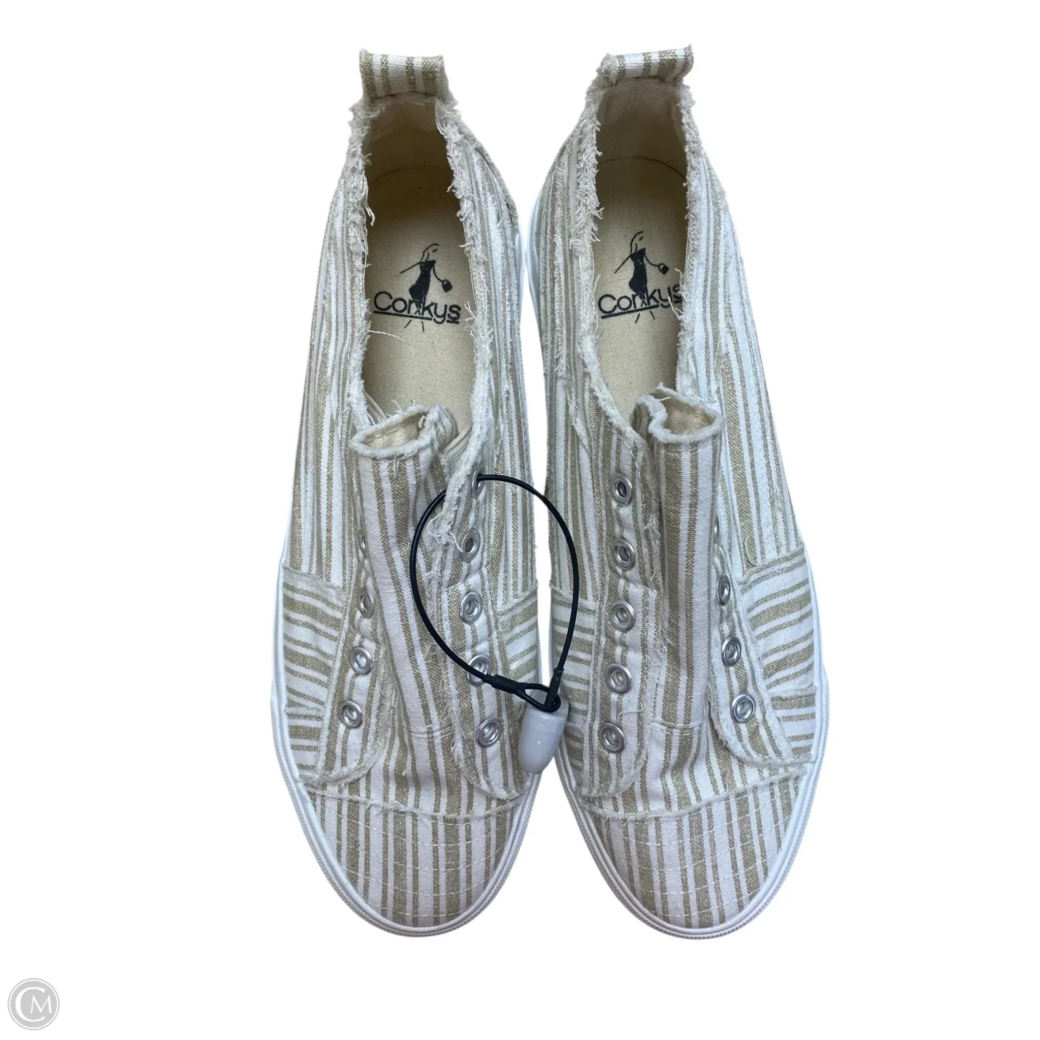 Shoes Flats By Corkys In Cream, Size: 10 Nursing Shoes For Flat Feet