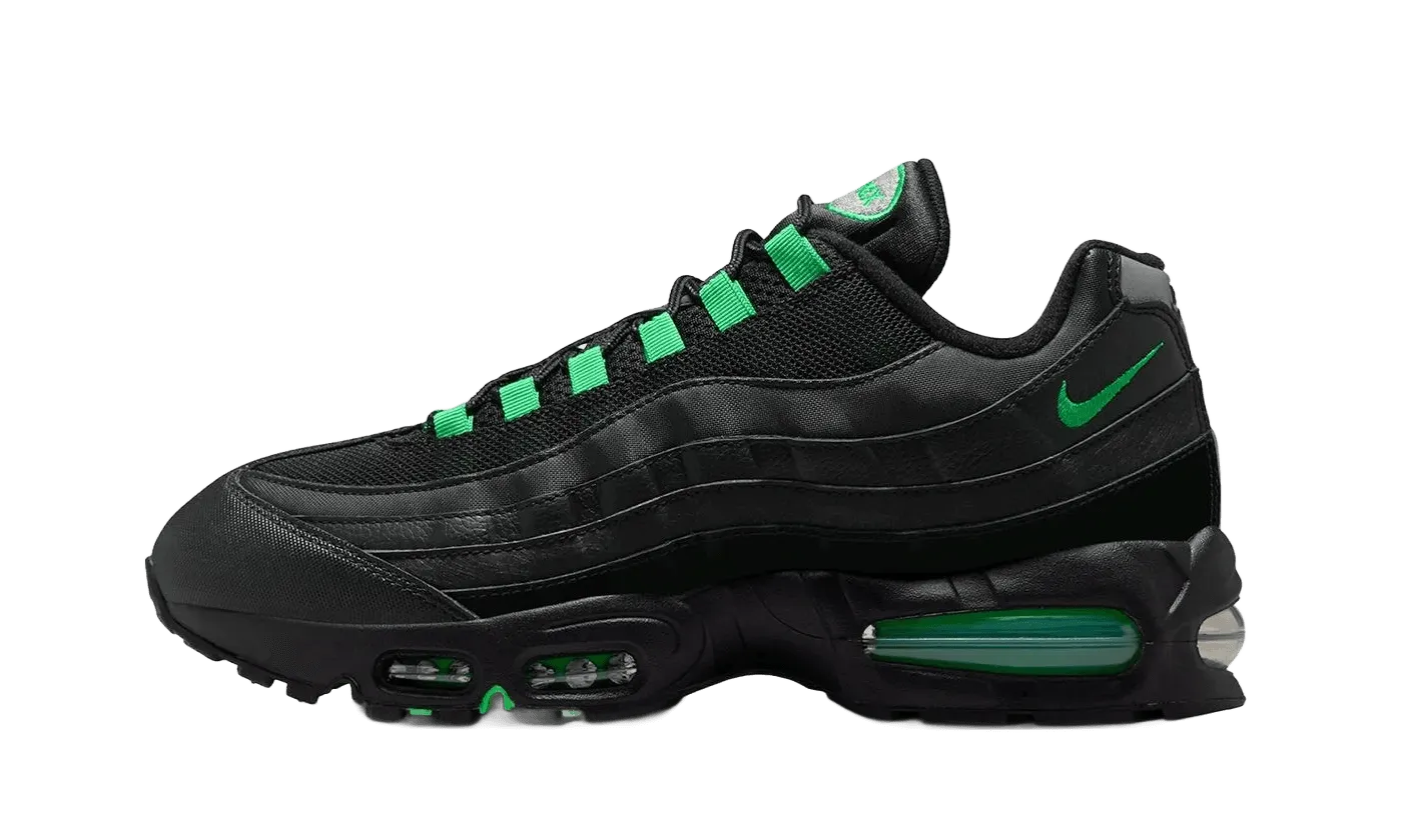 Nike Giannis Basketball Shoes Nike Air Max 95 OG Big Bubble Black Green Shock