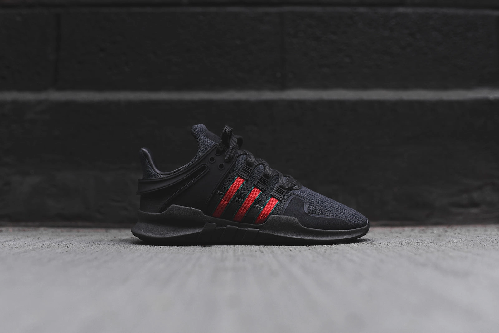 adidas Originals EQT Support ADV - Black / Red Adidas Clima Cool Shoes