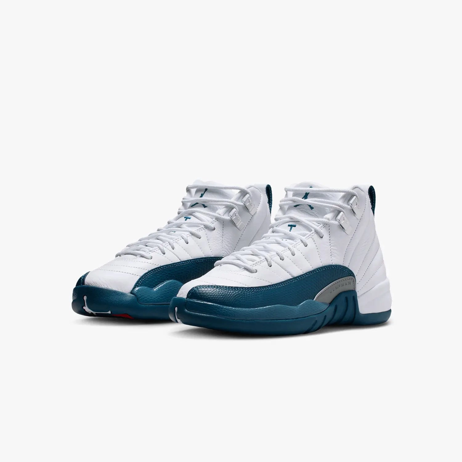 Kid's Air Jordan 12 Retro "French Blue" Grade School Sneakers With Wheels