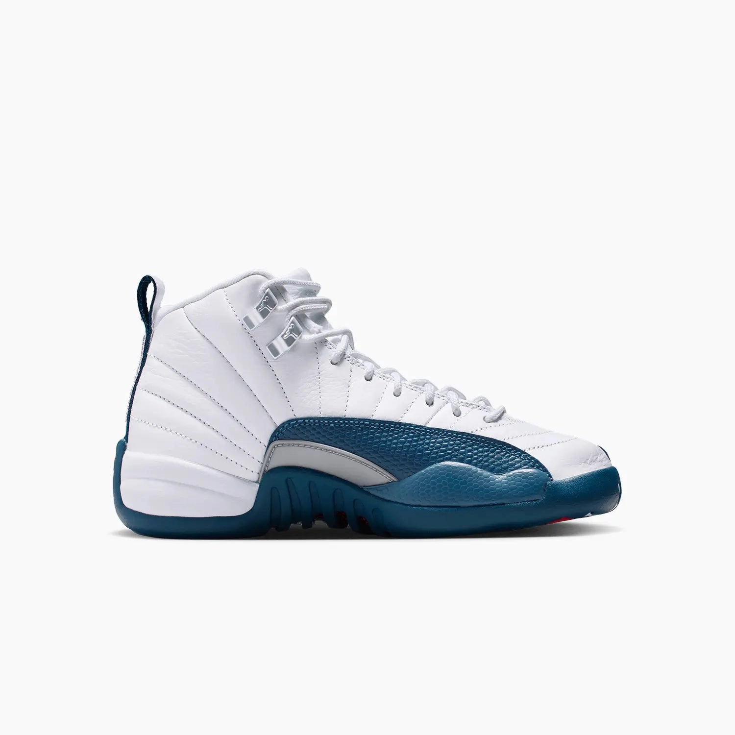 Kid's Air Jordan 12 Retro "French Blue" Grade School White Ecco Sneakers