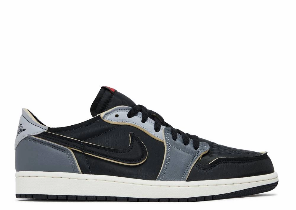 Coolest Sneakers Nike Air Jordan 1 Retro Low OG EX 'Black Smoke Grey'