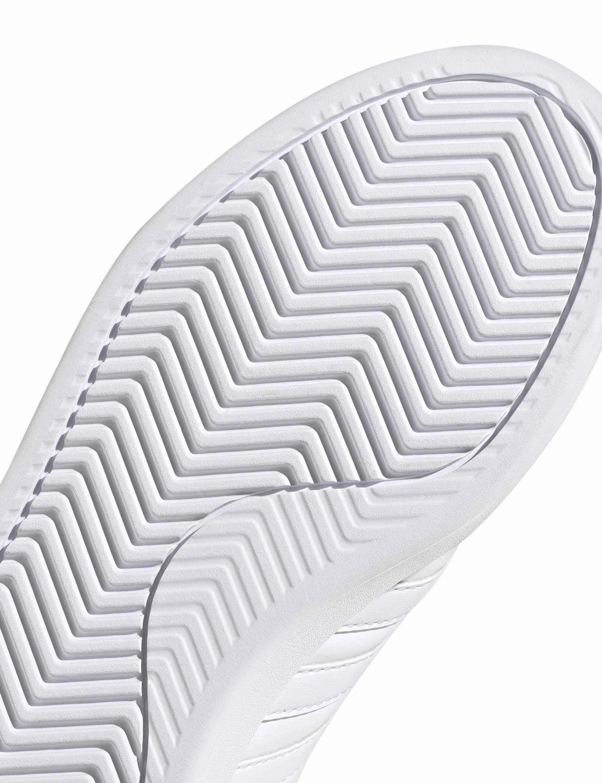 Vivobarefoot Casual Shoes Grand Court 2.0 Shoes - Cloud White/Gold Metallic