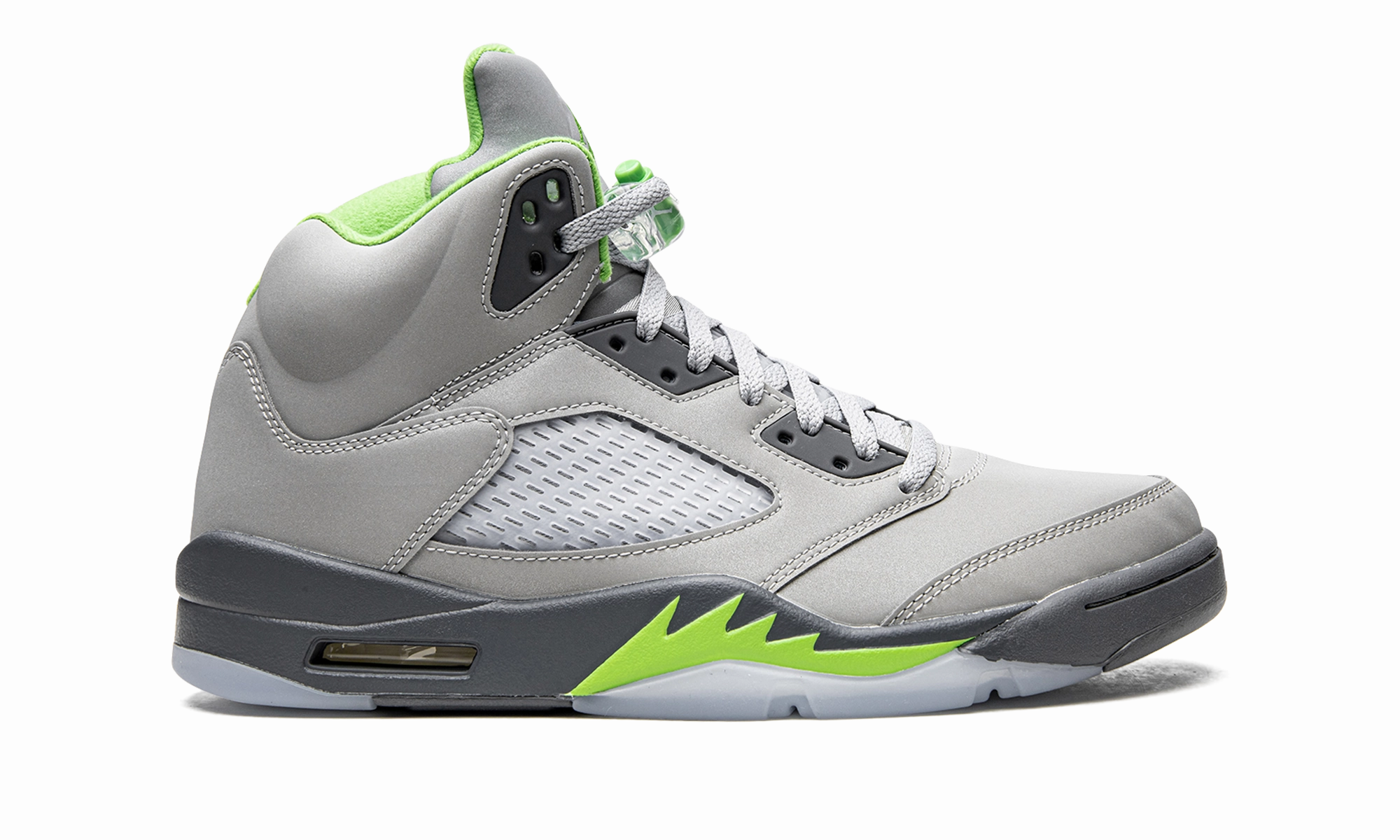 Air Jordan 5 Retro "Green Bean 2022" Skate Sneakers
