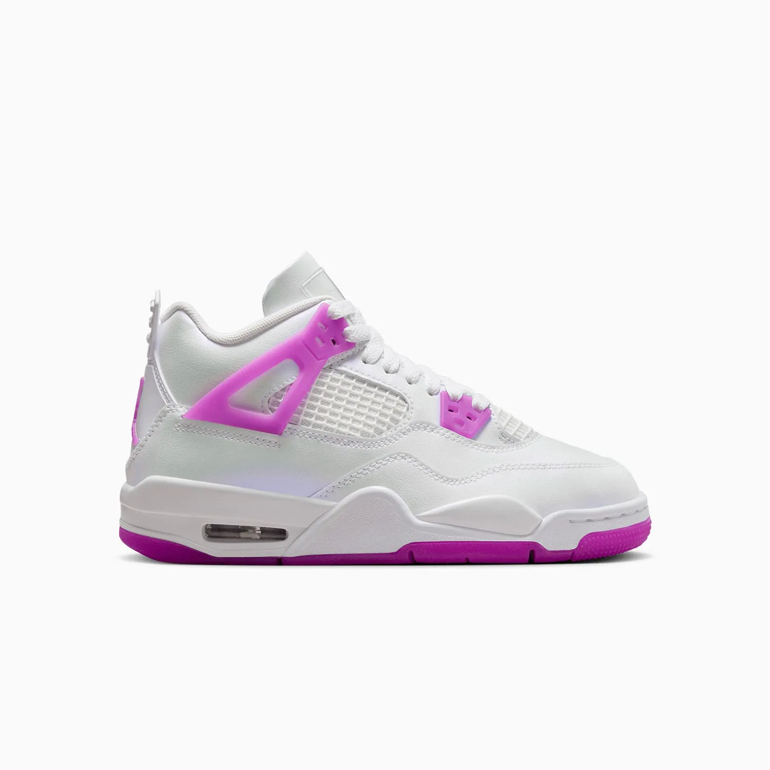 Kid's Air Jordan 4 Retro "Hyper Violet" Grade School Hightop Sneakers