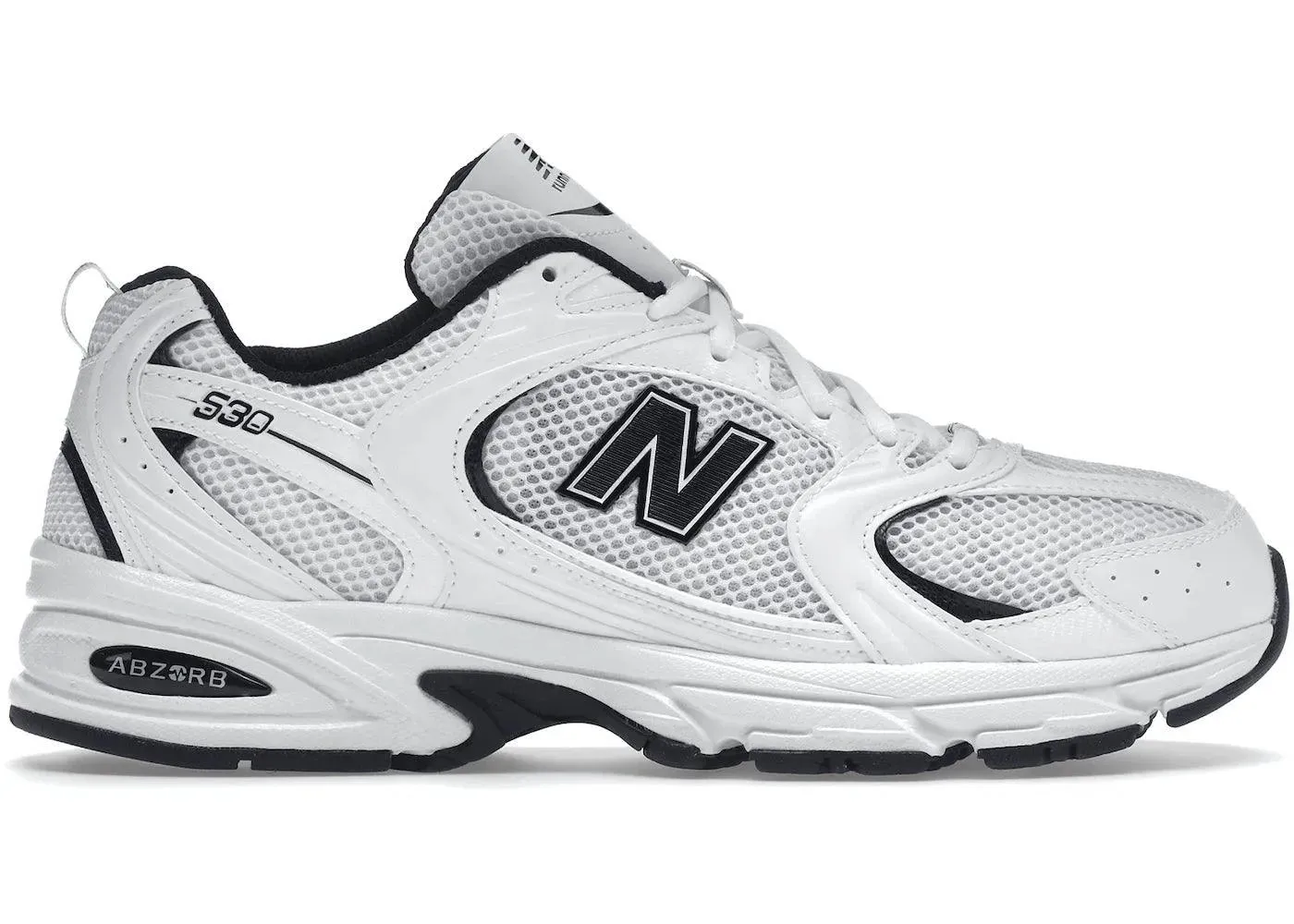 New Balance Light Brown New Balance 530 White And Black