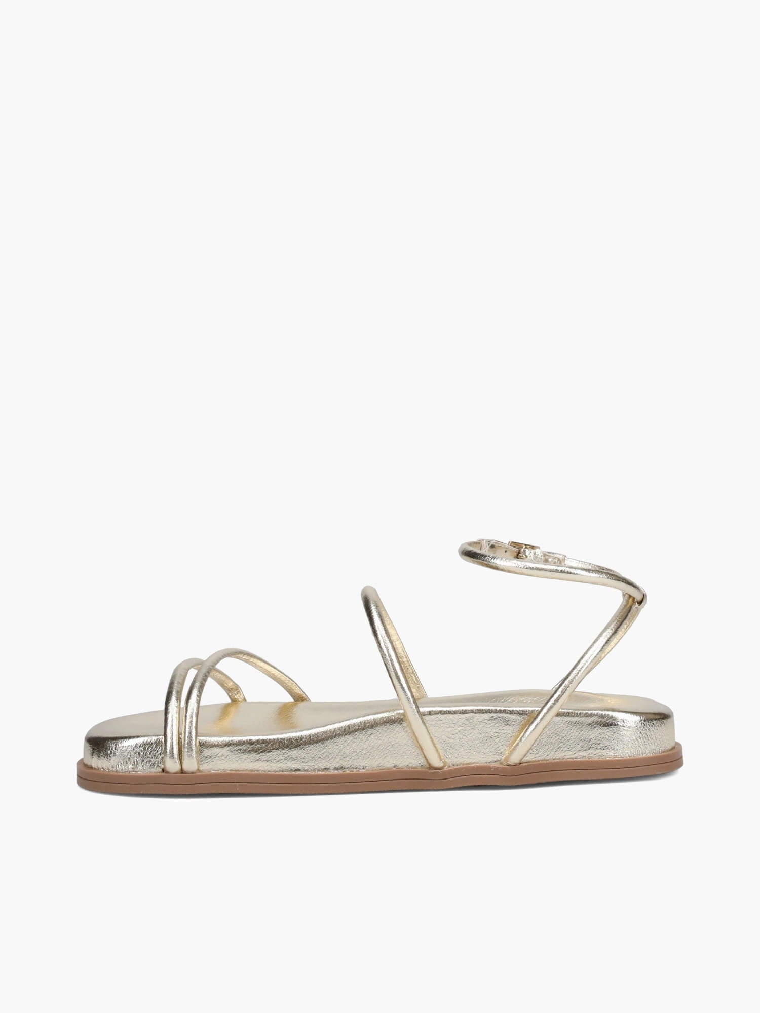 Kari Light Gold Metallic Casual